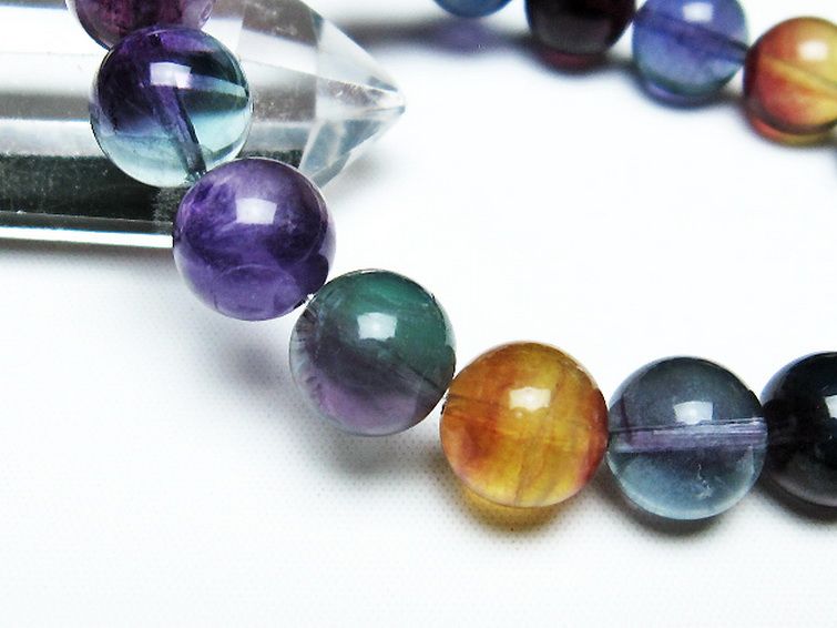 フローライト ブレスレット 11mm [t229-4862] 3枚目