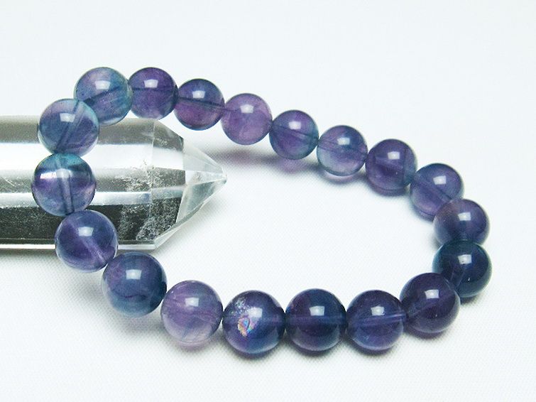 フローライト ブレスレット 10mm [t229-5013] 1枚目