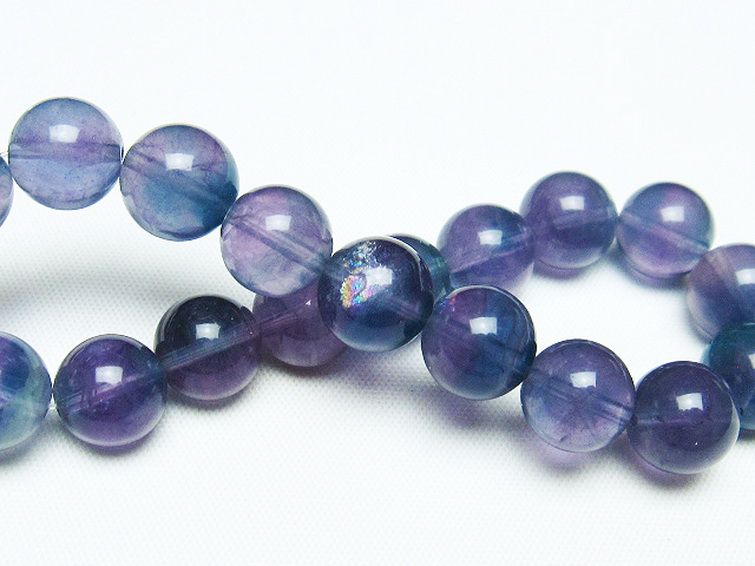 フローライト ブレスレット 10mm [t229-5013] 2枚目