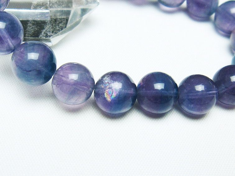 フローライト ブレスレット 10mm [t229-5013] 3枚目