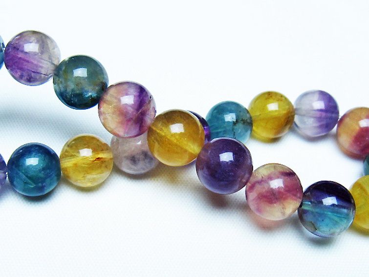 フローライト ブレスレット 10mm [t229-5393] 2枚目