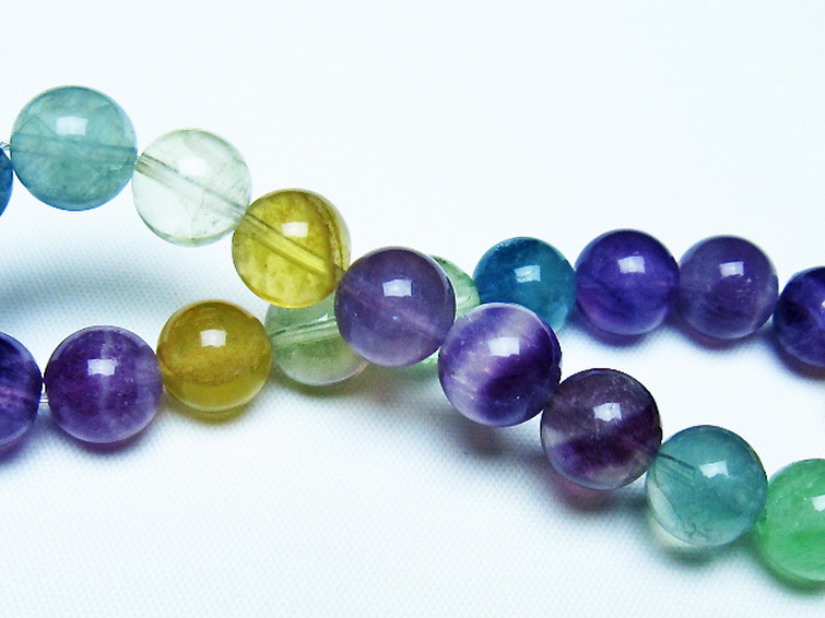 フローライト ブレスレット 10mm [T229-5418] 2枚目