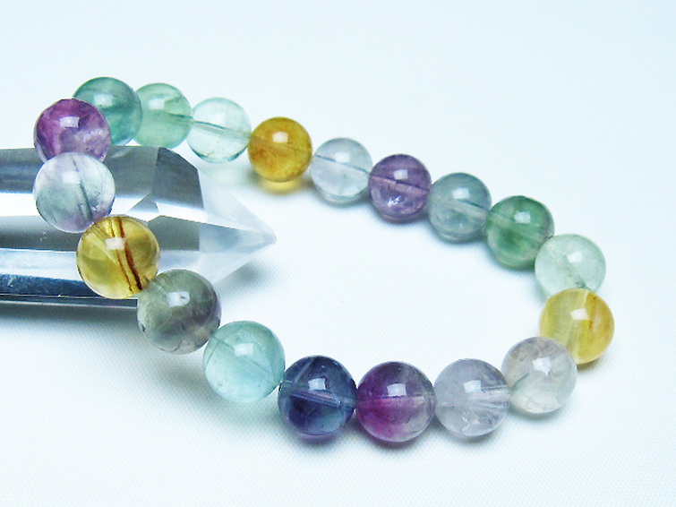 フローライト ブレスレット 10mm [T229-5421] 1枚目