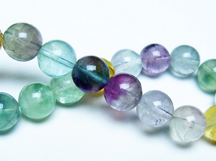 フローライト ブレスレット 10mm [T229-5421] 2枚目