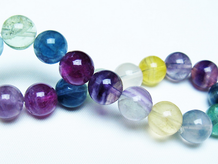 フローライト ブレスレット 10mm [T229-5427] 2枚目