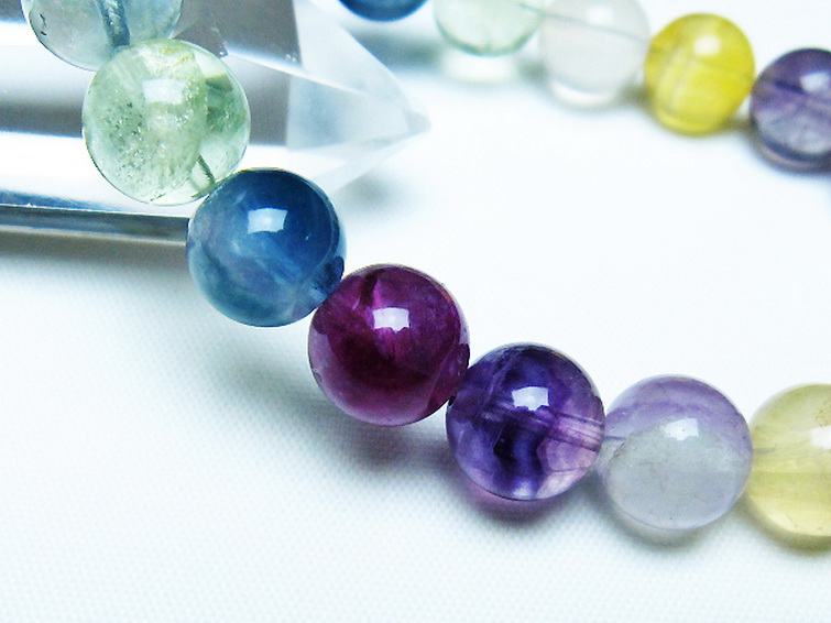 フローライト ブレスレット 10mm [T229-5427] 3枚目