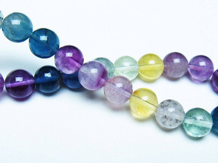 フローライト ブレスレット 8mm [t229-5474] 2枚目