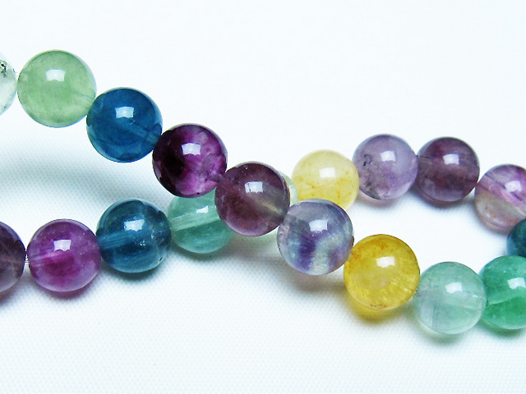 フローライト ブレスレット 9mm [T229-5497] 2枚目