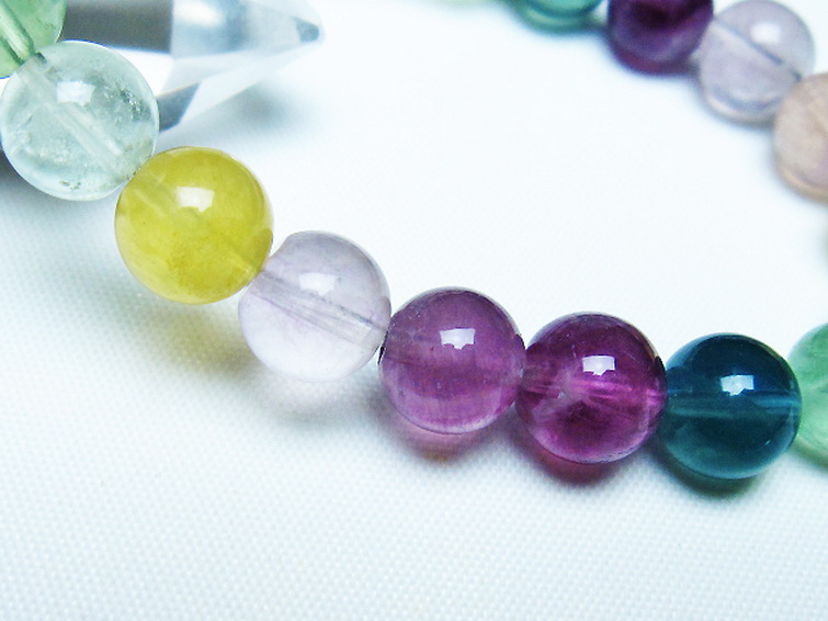 フローライト ブレスレット 9mm [T229-5505] 3枚目