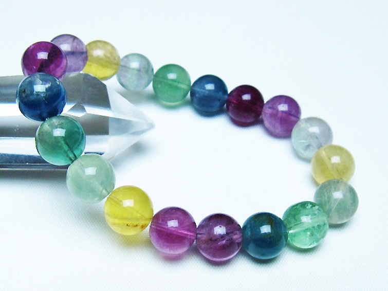 フローライト ブレスレット 10mm [T229-5515] 1枚目