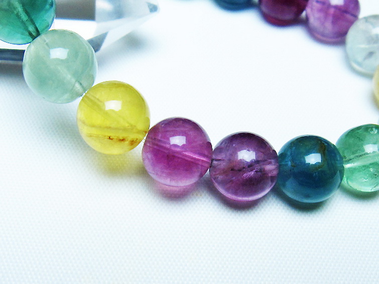 フローライト ブレスレット 10mm [T229-5515] 3枚目