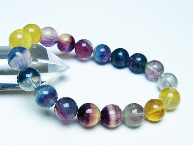 フローライト ブレスレット 11mm [T229-5526] 1枚目