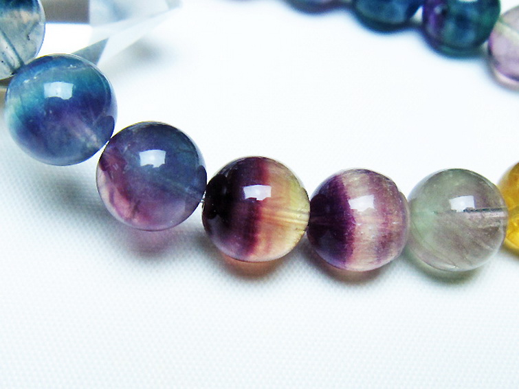 フローライト ブレスレット 11mm [T229-5526] 3枚目