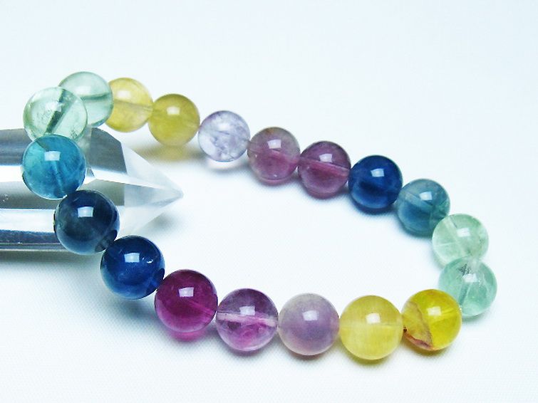 フローライト ブレスレット 11mm [t229-5530] 1枚目