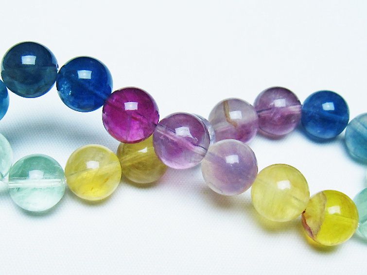 フローライト ブレスレット 11mm [t229-5530] 2枚目