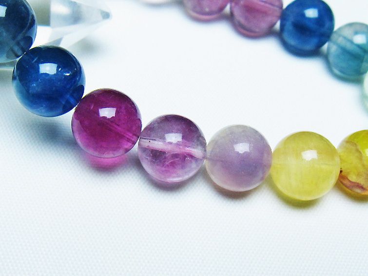 フローライト ブレスレット 11mm [t229-5530] 3枚目