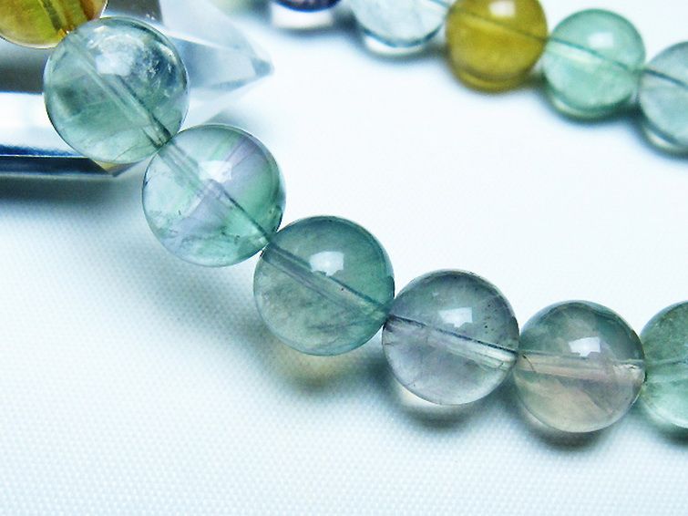 フローライト ブレスレット 11mm [t229-5540] 3枚目