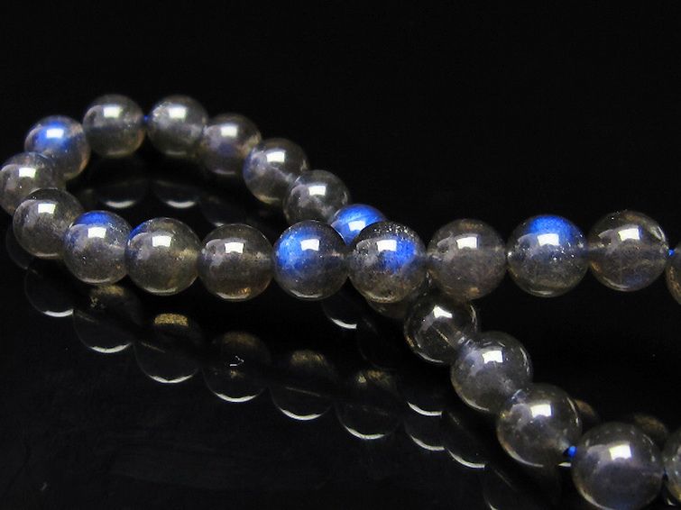 ラブラドライトブレスレット 7mm [T234-2757] 2枚目