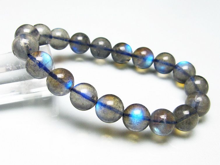 ラブラドライトブレスレット 11mm [t234-3332] 1枚目