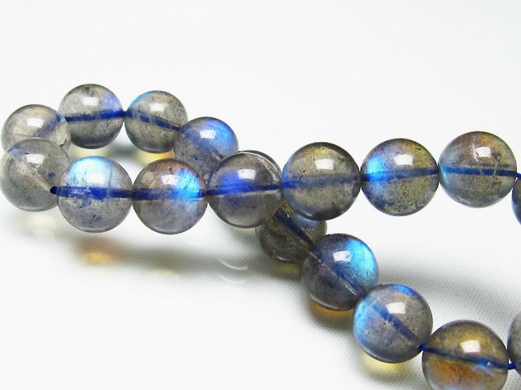 ラブラドライトブレスレット 11mm [t234-3332] 2枚目