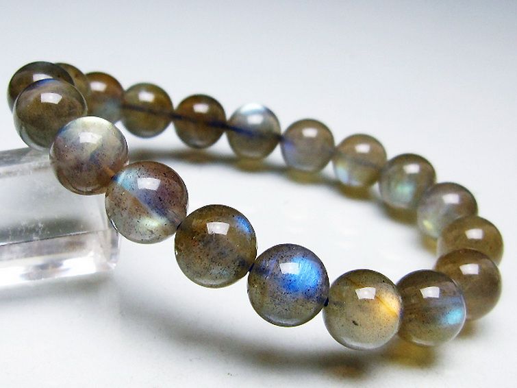 ラブラドライトブレスレット 11mm [T234-3960] 2枚目