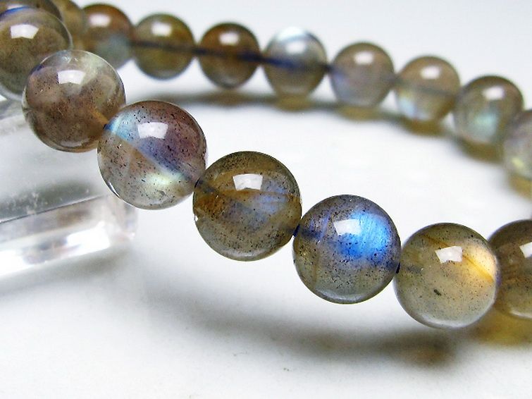 ラブラドライトブレスレット 11mm [T234-3960] 3枚目