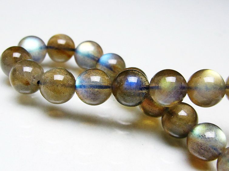 パワーストーン 天然石 ラブラドライトブレスレット 9mm [T234-3972]