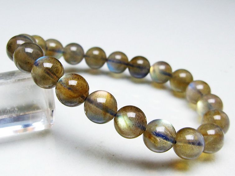 パワーストーン 天然石 ラブラドライトブレスレット 9mm [T234-3972]