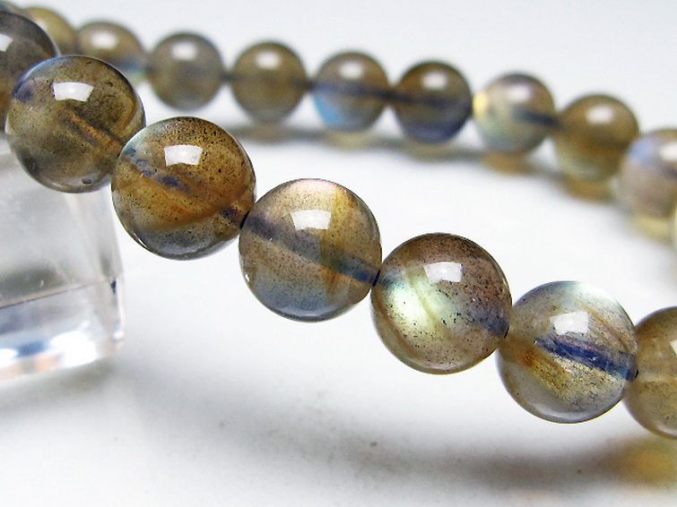 パワーストーン 天然石 ラブラドライトブレスレット 9mm [T234-3972]