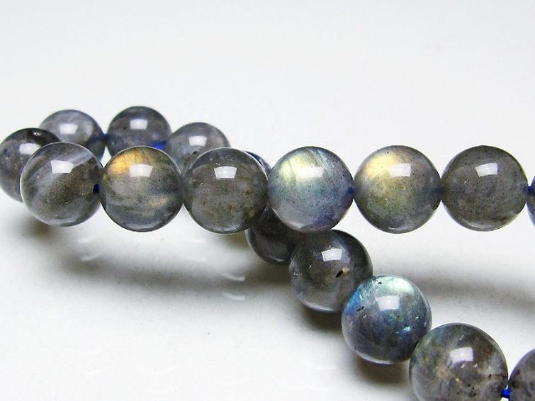 ラブラドライトブレスレット 10mm [t234-4045] 1枚目
