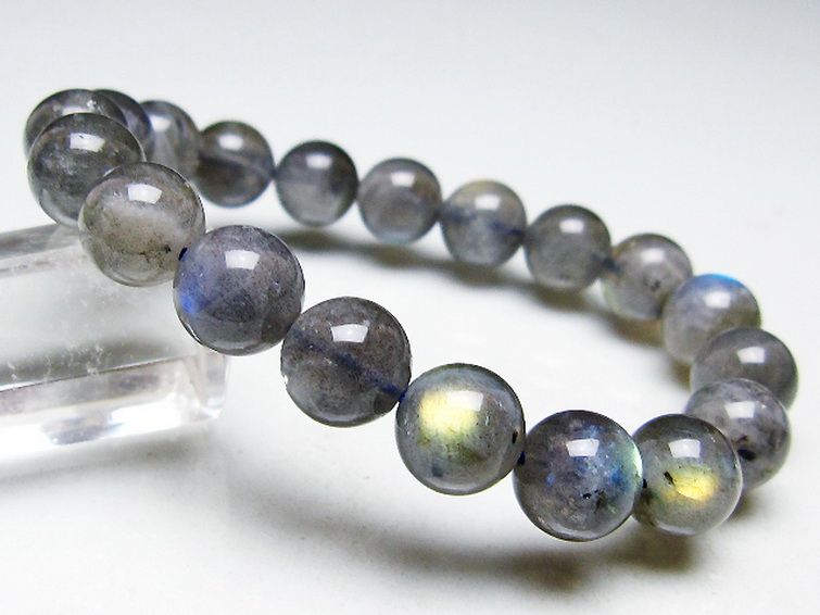 ラブラドライトブレスレット 10mm [t234-4045] 2枚目