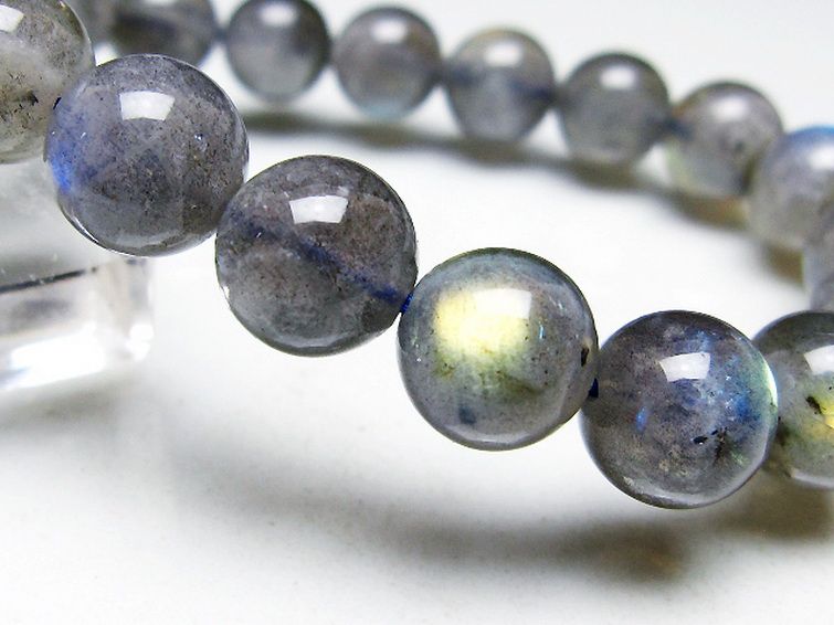 ラブラドライトブレスレット 10mm [t234-4045] 3枚目