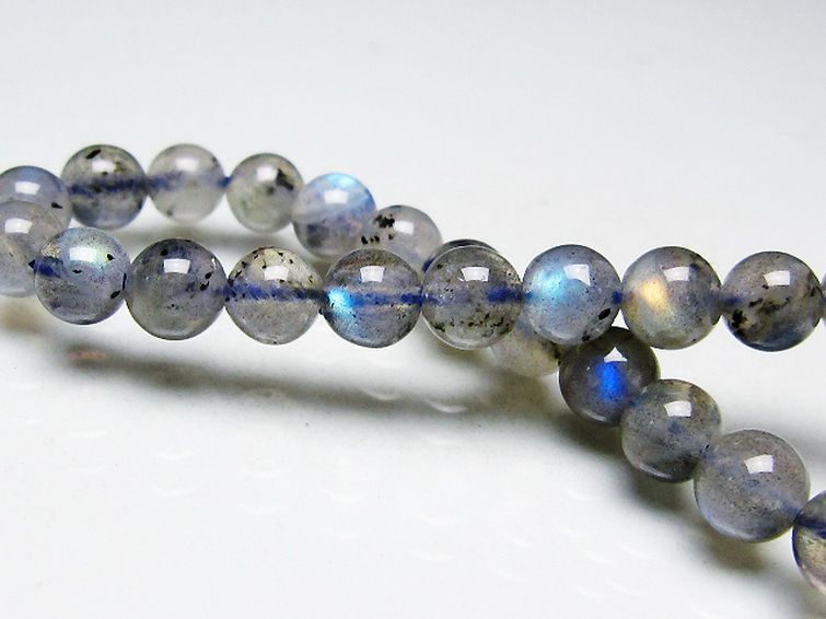 ラブラドライトブレスレット 7mm [t234-4072] 1枚目