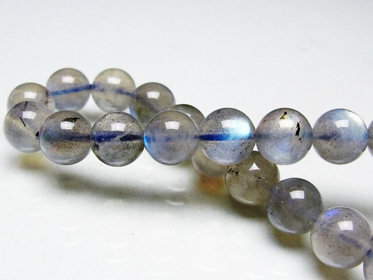 ラブラドライトブレスレット 9mm [t234-4096] 1枚目