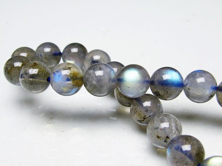 ラブラドライトブレスレット 9mm [t234-4105] 1枚目