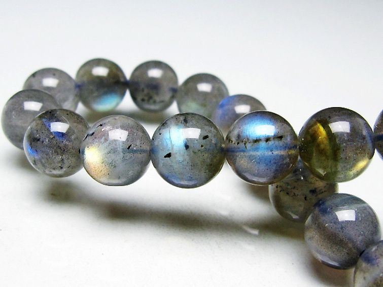 ラブラドライトブレスレット 10mm [T234-4119] 1枚目