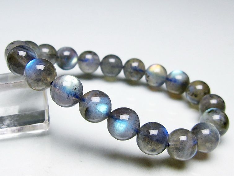 ラブラドライトブレスレット 10mm [T234-4119] 2枚目