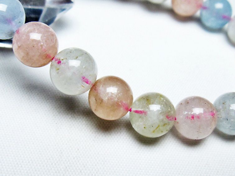 虹入りヒマラヤ水晶丸玉 25mm [T317-5045] 3枚目