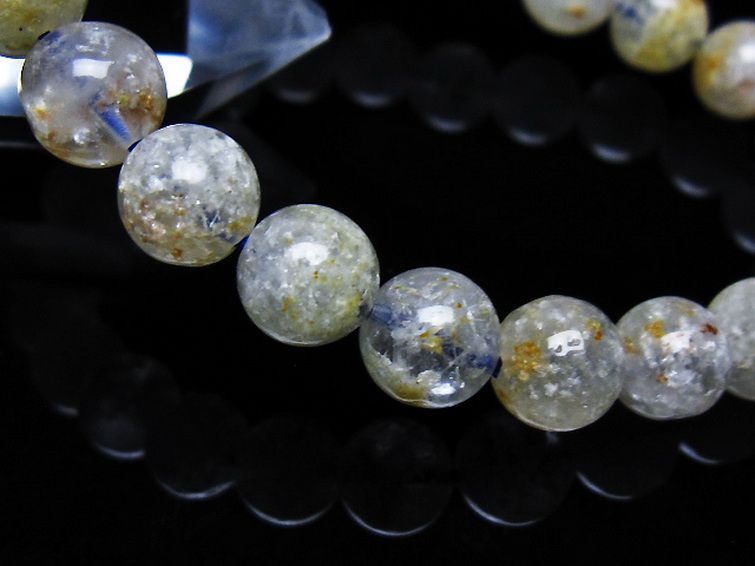 ホワイトガーデンファントムクォーツ ブレスレット 9mm [T239-3323] 3枚目