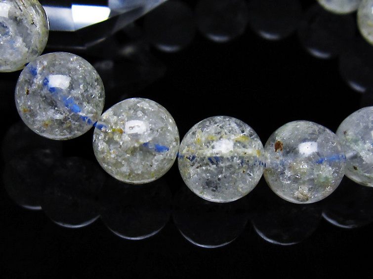 ホワイトガーデンファントムクォーツ ブレスレット 12mm [T239-3331] 3枚目