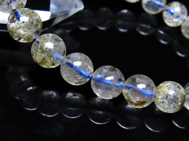 ホワイトガーデンファントムクォーツ ブレスレット 9mm [T239-3334] 3枚目