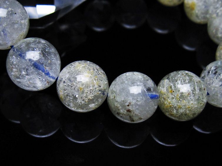 ホワイトガーデンファントムクォーツ ブレスレット 14mm [T239-3353] 3枚目