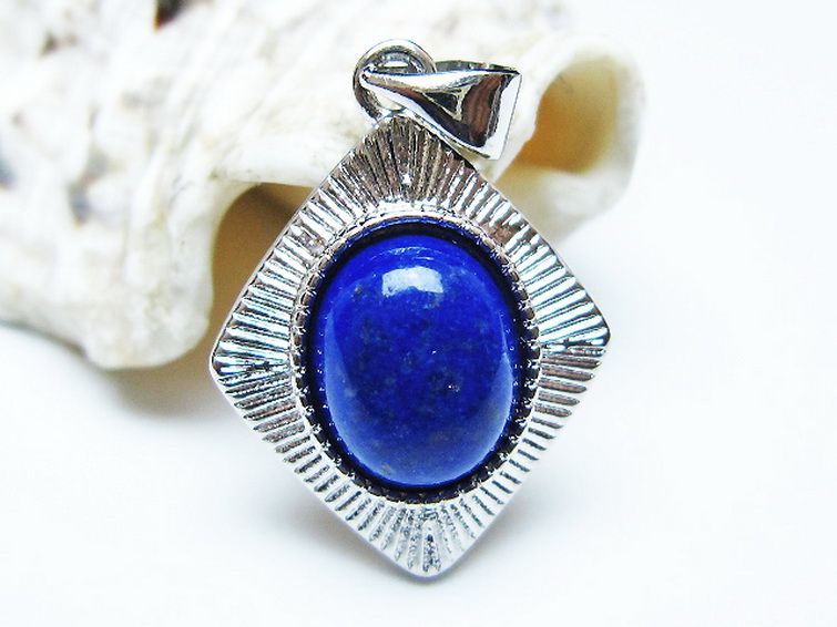 ラピスラズリペンダント[T25-40946] 1枚目