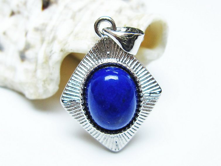 ラピスラズリペンダント[T25-40955] 1枚目