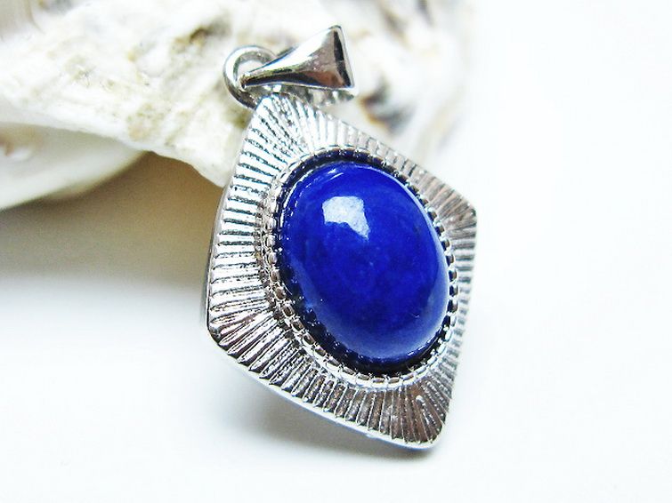 ラピスラズリペンダント[T25-40955] 2枚目