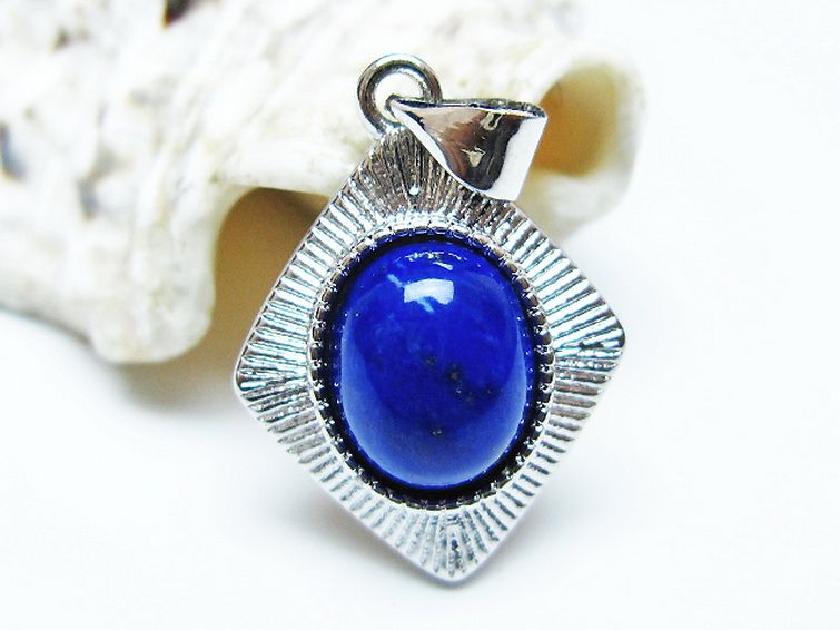 ラピスラズリペンダント[T25-40960] 1枚目