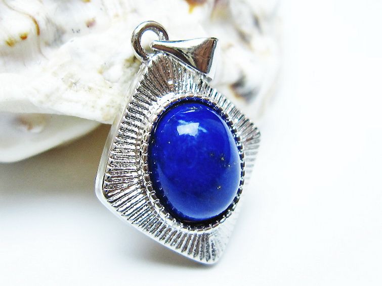ラピスラズリペンダント[T25-40960] 2枚目