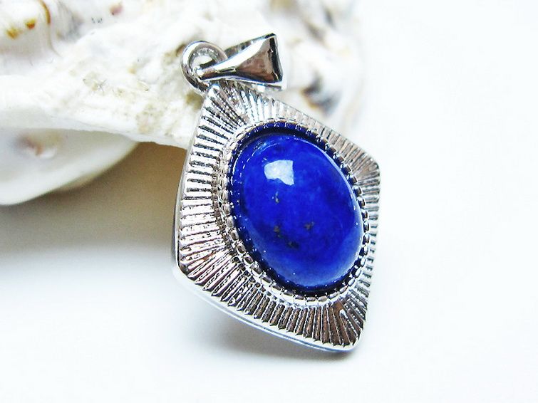 ラピスラズリペンダント[T25-40977] 2枚目