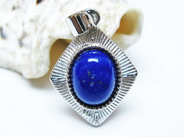 ラピスラズリペンダント[T25-40985] 1枚目