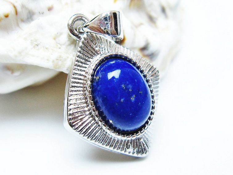 ラピスラズリペンダント[T25-40985] 2枚目